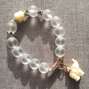 Good luck elephant bracelet